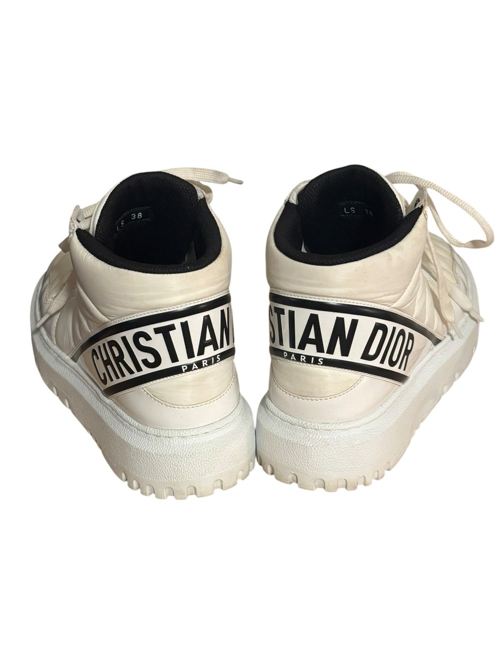 Christian Dior D-Player High Top Sneakers - Picture 8 of 11